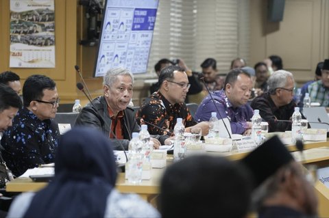 Wamensos Agus Jabo Priyono saat Rapat Kerja bersama Komite III Dewan Perwakilan Daerah (DPD) RI