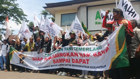 Petani Sumedang Tolak Perpanjangan HGU PT Subur Setiadi