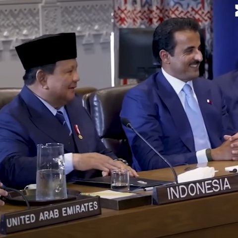 Prabowo hadiri pertemuan multilateral negara timur tengah
