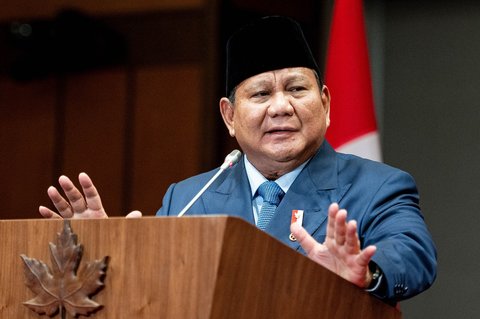 Presiden Prabowo Subianto di Parliament Hill di Ottawa, Ontario, Kanada,  Rabu, (25/09/2025).