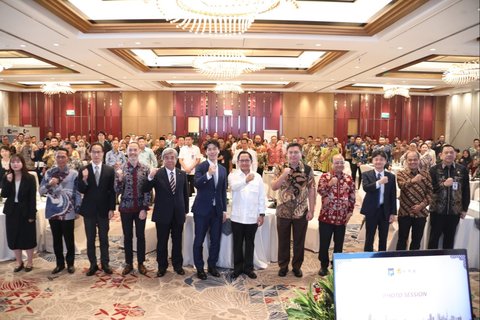 Mendagri saat membuka Seminar Internasional Jepang-Indonesia