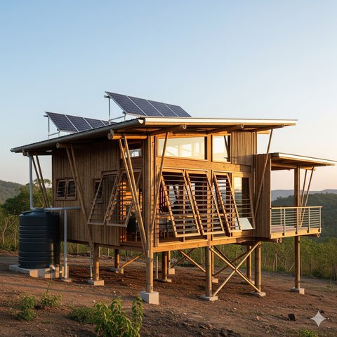Desain Rumah Panggung 5x7 Meter yang Nyaman untuk Keluarga