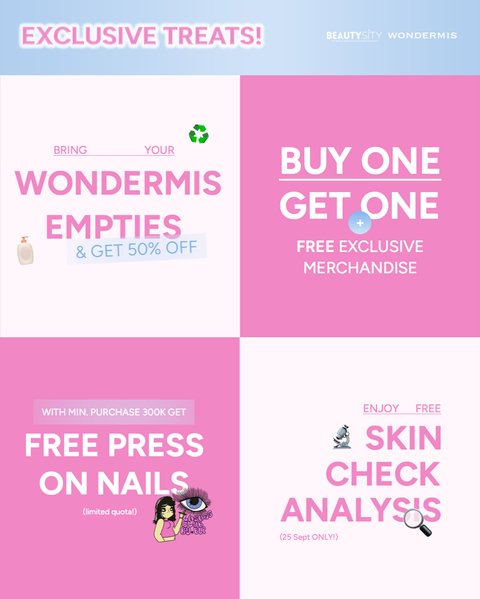 Promo Wondermis di BEAUTYSITY 2025.