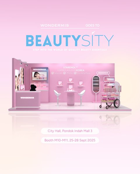 Booth Wondermis di BEAUTYSITY 2025.