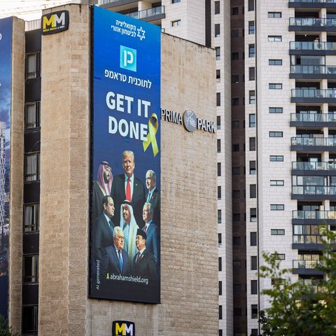 foto prabowo di tel aviv