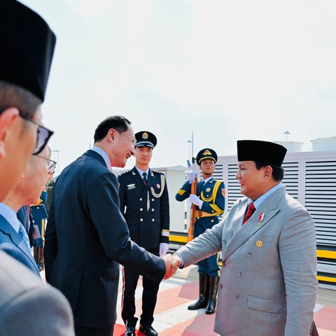 Tak Menginap di Beijing, Prabowo Langsung Pulang ke Tanah Air Usai Hadiri Parade Militer&nbsp;di&nbsp;China