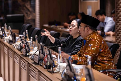 Ketua DPR RI Puan Maharani menerima audiensi dari sejumlah tokoh publik lintas latar belakang profesi untuk berdialog