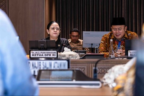 Ketua DPR RI Puan Maharani menerima audiensi dari sejumlah tokoh publik lintas latar belakang profesi untuk berdialog