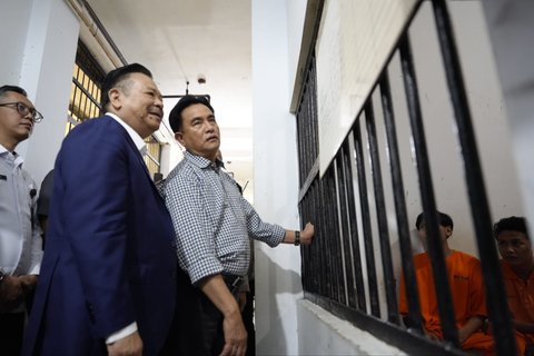 Yusril Ihza Mahendra di Polda Metro Jaya