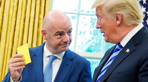 Presiden FIFA, Gianni Infantino. (Bola.com/Dok.FIFA).