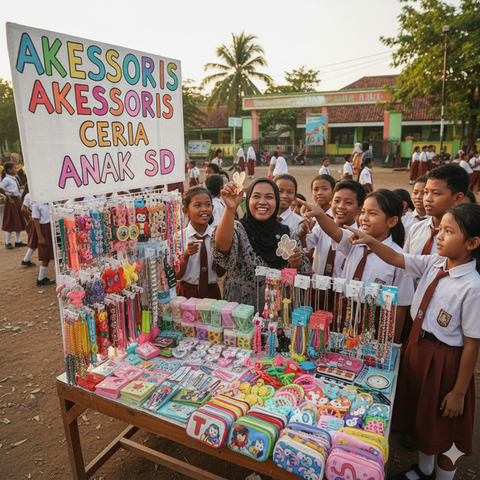 Ide Jualan Aksesoris Anak SD Rp 2000an. Gemini