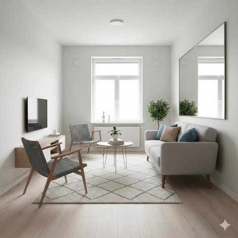 Rumah subsidi Gunakan Karpet Berukuran Besar (Gemini AI)