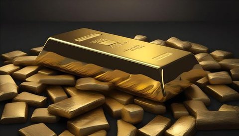 Di awal pekan ini, harga emas PT Aneka Tambang Tbk (ANTAM) bertahan di posisi Rp 599 ribu per gram, Jakarta, Senin(10/10). Jumlah itu tidak mengalami perubahan dari harga perdagangan akhir pe