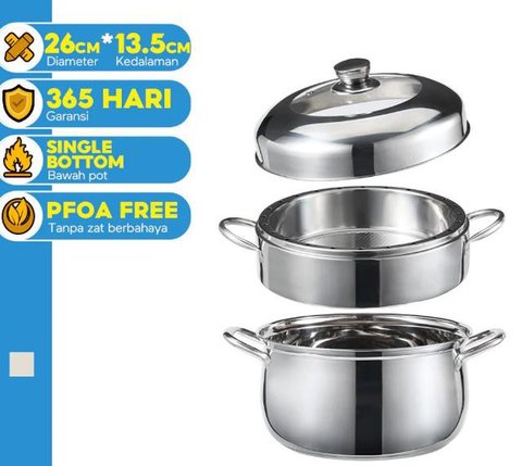 Fissler merupakan salah satu merk panci stainless terbaik (dok. Fissler)