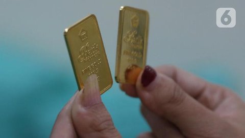 Ilustrasi harga emas hari ini (dok: Foto AI)