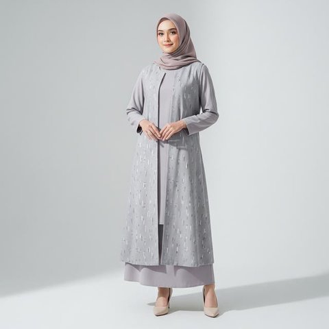 Inspirasi Tren Baju Rompi Lepas untuk Lebaran 2026/AI