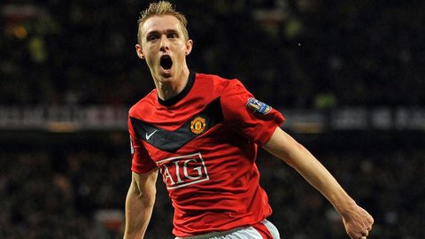Asisten pelatih Manchester United, Darren Fletcher. (AFP/Paul Ellis)