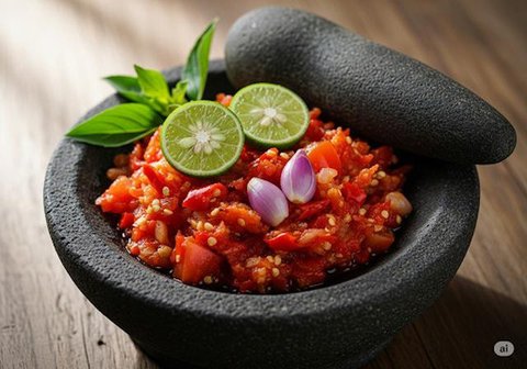 Ilustrasi sambal tomat/copyright freepik.com