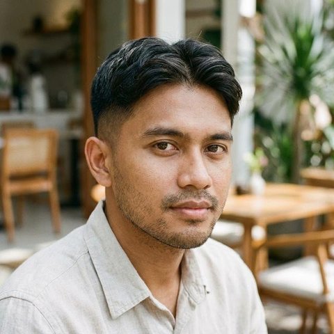 7 Model Rambut Pria Pendek Belah Tengah yang Stylish, Bikin Tampilan Rapi dan Percaya Diri di Berbagai Kesempatan (Foto: Gemini AI)