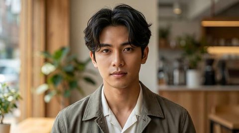 7 Model Rambut Pria Pendek Belah Tengah yang Stylish, Bikin Tampilan Rapi dan Percaya Diri di Berbagai Kesempatan (Foto: Gemini AI)