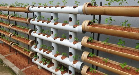 Ide Kebun Cabai 2x2 di Pekarangan Sempit/AI