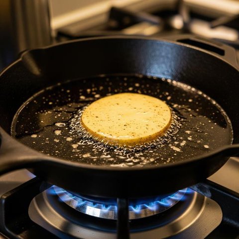 Cara Mengatasi Minyak Goreng Cepat Hitam Meski Baru Agar Awet (AI)