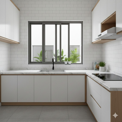 Model Jendela Dapur Aluminium Rumah Minimalis