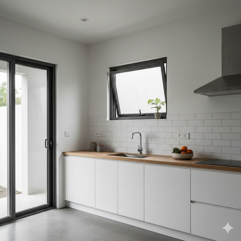 Model Jendela Dapur Aluminium Rumah Minimalis