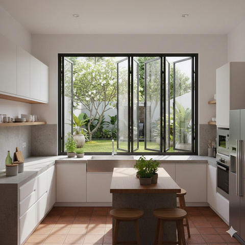 Model Jendela Dapur Aluminium Rumah Minimalis