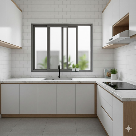 Model Jendela Dapur Aluminium Rumah Minimalis