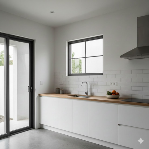 Model Jendela Dapur Aluminium Rumah Minimalis