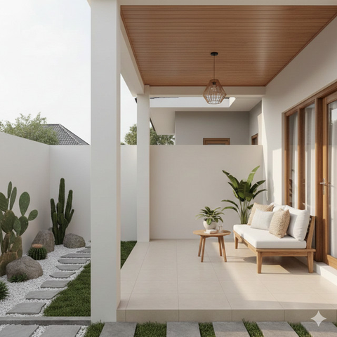 Desain Teras Hemat Biaya (created by AI)