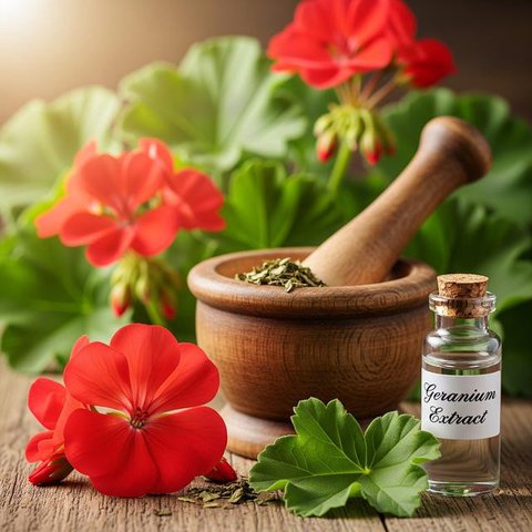 Bunga Geranium (Gemini AI)