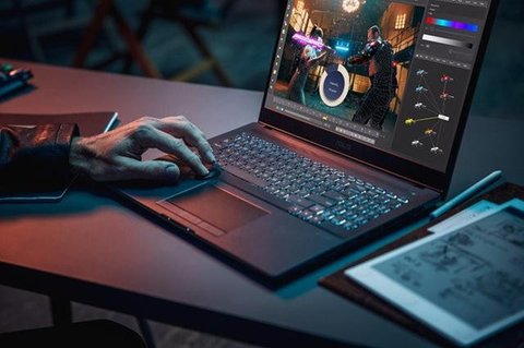 ASUS Zenbook A14. (Liputan6.com/ Yuslianson)