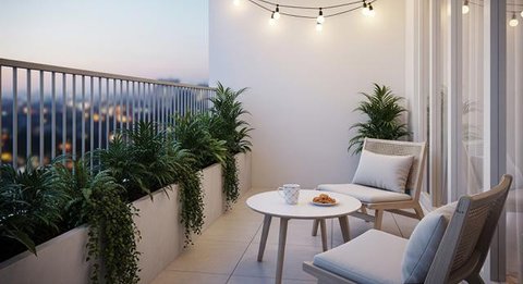 8 Model Balkon Rumah ala Kafe, Nyaman untuk Santai Sore dan Estetik untuk Hunian Modern (Foto: Gemini AI)