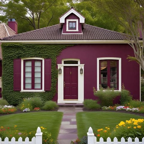 Warna Cat Rumah Sederhana tapi Elegan Bagian Luar (Foto: ChatGPT)