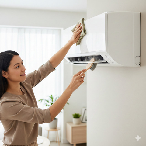 Cara Merawat AC Inverter agar Tetap Awet (Foto: Gemini AI)