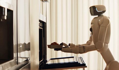 LG Electronics mengumumkan rencana untuk merilis robot rumah berbasis AI, LG CLOiD di ajang CES 2026. (Doc. LG Electronics Indonesia).
