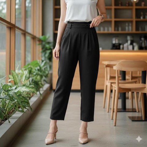 7 Model Celana 3/8 untuk Wanita yang Stylish, Nyaman dan Cocok untuk Berbagai Aktivitas (Foto: Gemini AI)