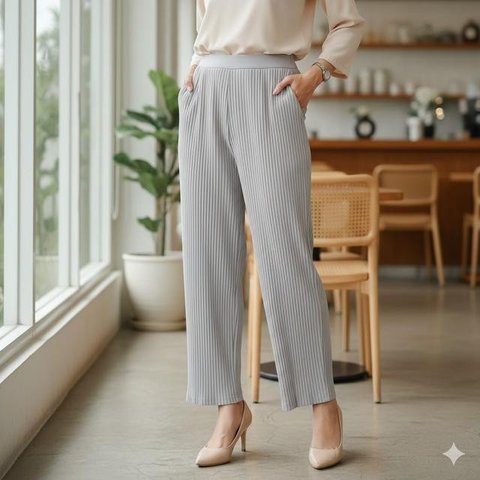 7 Model Celana 3/8 untuk Wanita yang Stylish, Nyaman dan Cocok untuk Berbagai Aktivitas (Foto: Gemini AI)