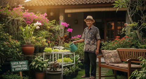 10+ Ide Jualan Rumahan untuk Bapak-Bapak Pensiunan, Cocok Dikerjakan Santai Setiap Hari (Foto: Gemini AI)