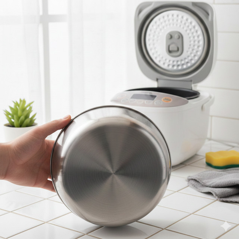 Ilustrasi Rice Cooker. (Foto: AI)