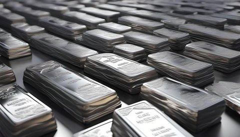 (Ilustrasi perak-silver by AI)