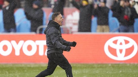 Pelatih timnas Kanada, John Herdman tak dapat menutupi rasa bahagianya usai bisa meloloskan Kanada ke Piala Dunia 2022.