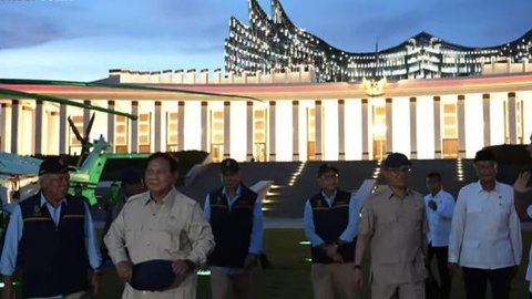 Prabowo Beri Sambutan di Depan Para Atlet RI yang Bertarung di SEA Games-33 (Foto: Lizsa Egeham/Liputan6.com)