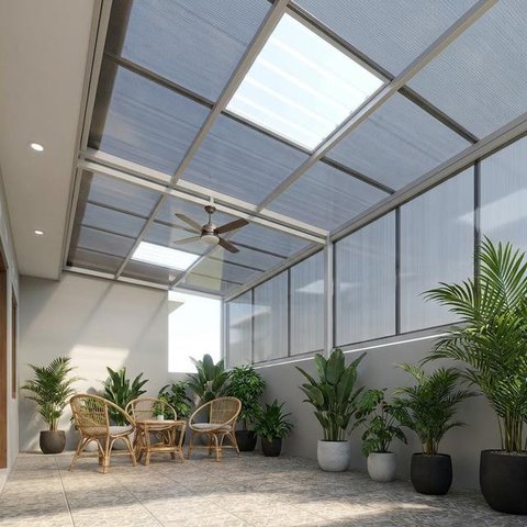 Desain Teras Rumah Subsidi Tapi Terasa Sejuk (AI)