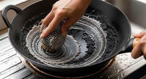 Lemari Dapur Berminyak (Image by Gemini AI)