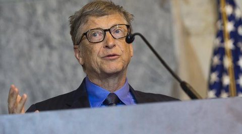 Pendiri perusahaan raksasa Microsoft, Bill Gates (Kevork Djansezian/Getty Images for Masters Grand Slam Indoor/AFP)