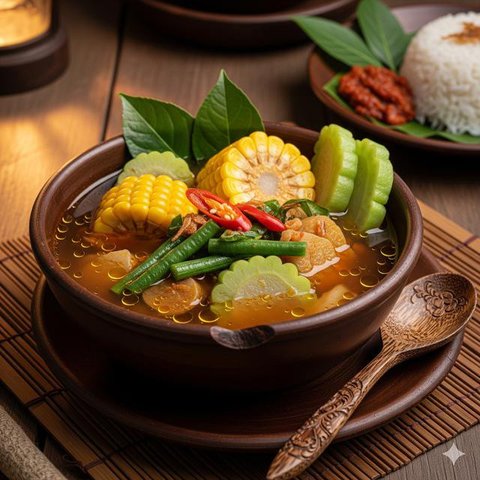 Mudah sekali bagi kita menemukan makanan bercitarasa pedas, maulai dari yang berkuah sampai tidak. Nah, salah satunya adalah kari ayam pedas dengan tampilan kuahnya yang merah menggoda. (Foto