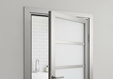 Model Pintu Kamar Mandi Aluminium yang Awet dan Tidak Cepat Kusam (AI)